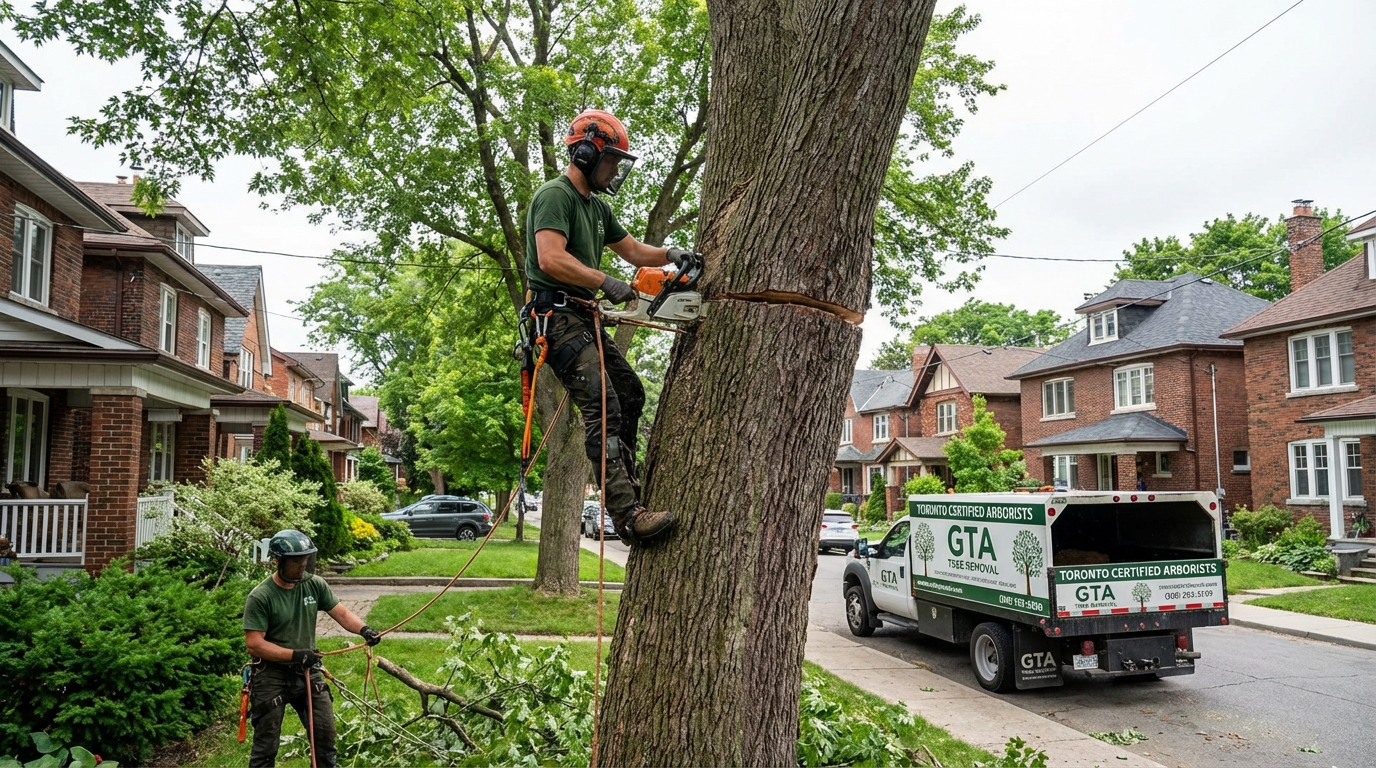 DIY tree removal dangers Toronto safety warnings - Toronto Tree Removal