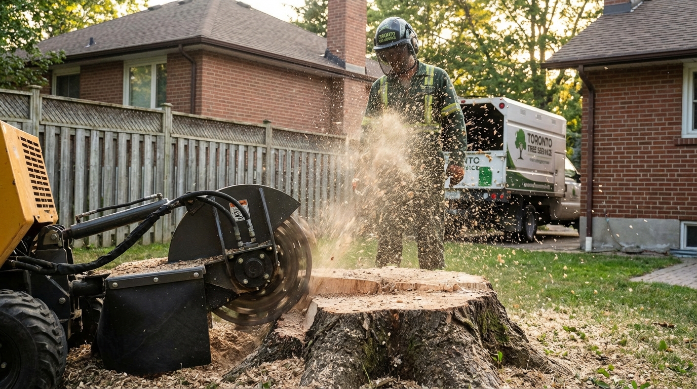 How much does crane assisted tree removal cost in Toronto detail - Toronto Tree Removal