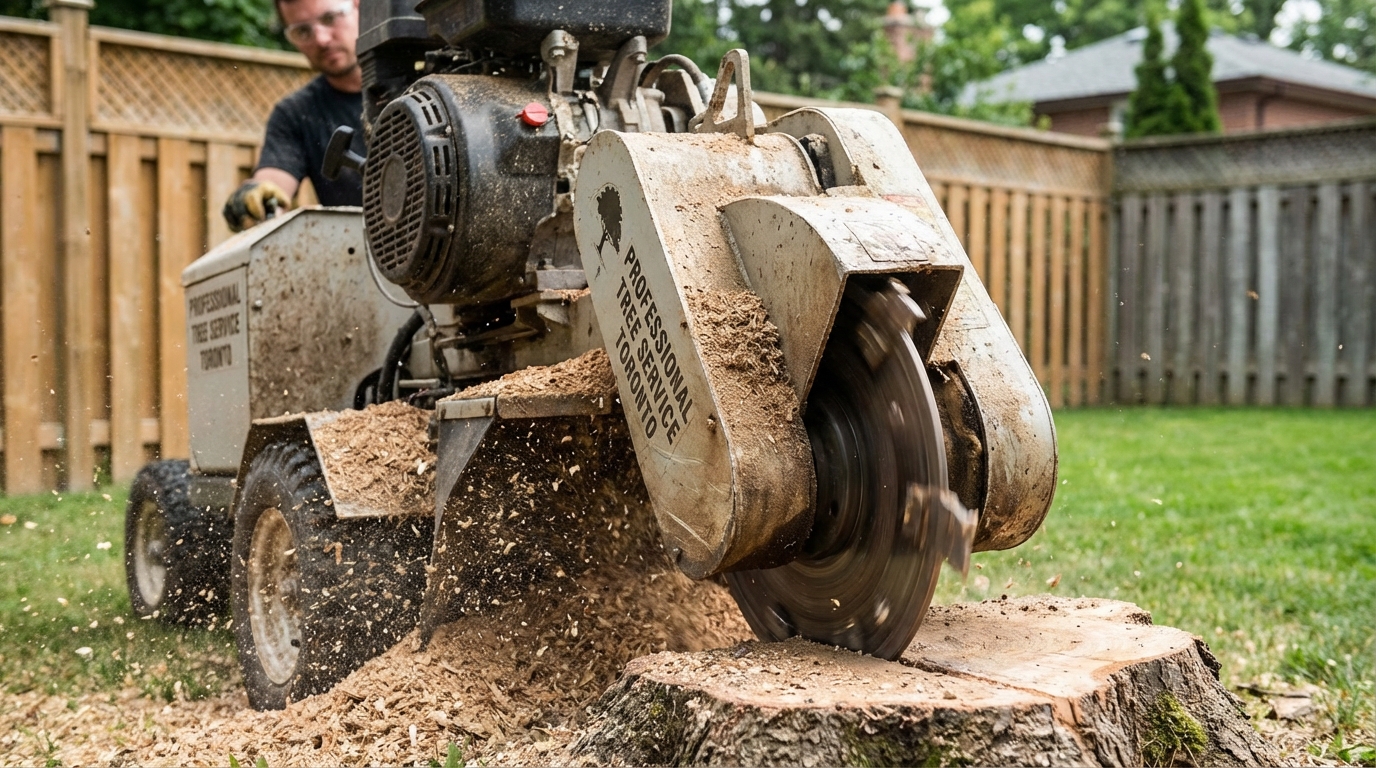 Emergency tree removal Toronto what to do when tree falls on house detail - Toronto Tree Removal