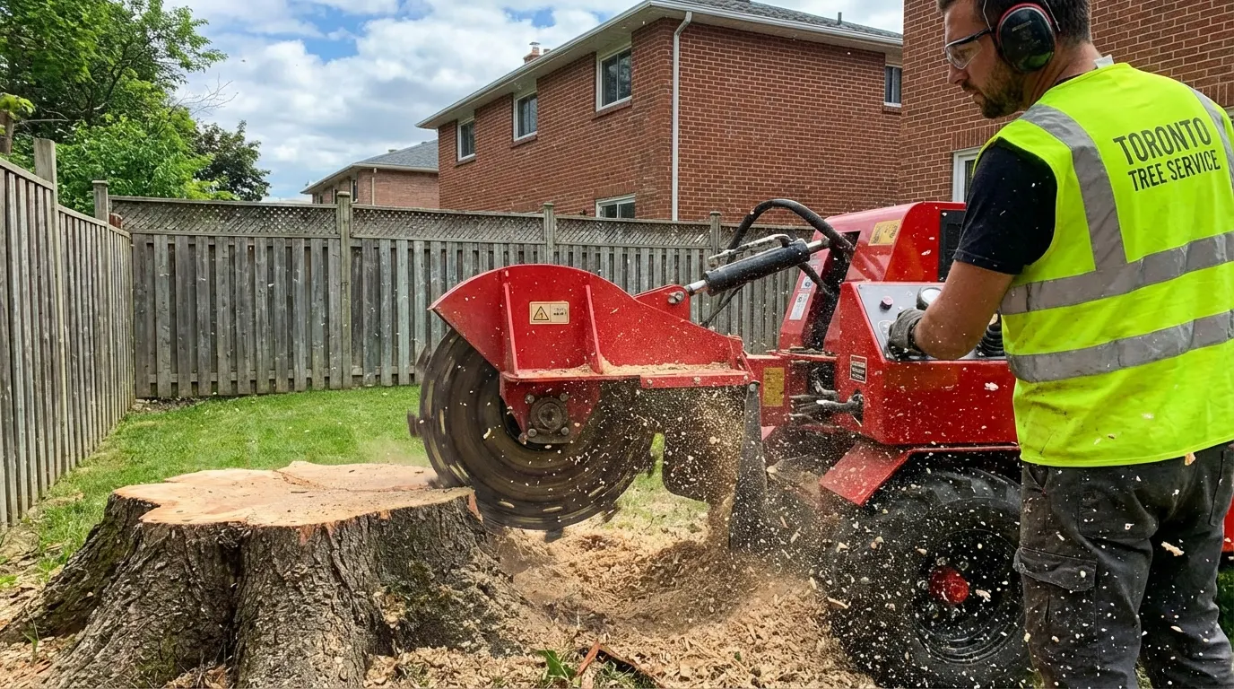 Stump grinding vs stump removal Toronto which is better detail - Toronto Tree Removal