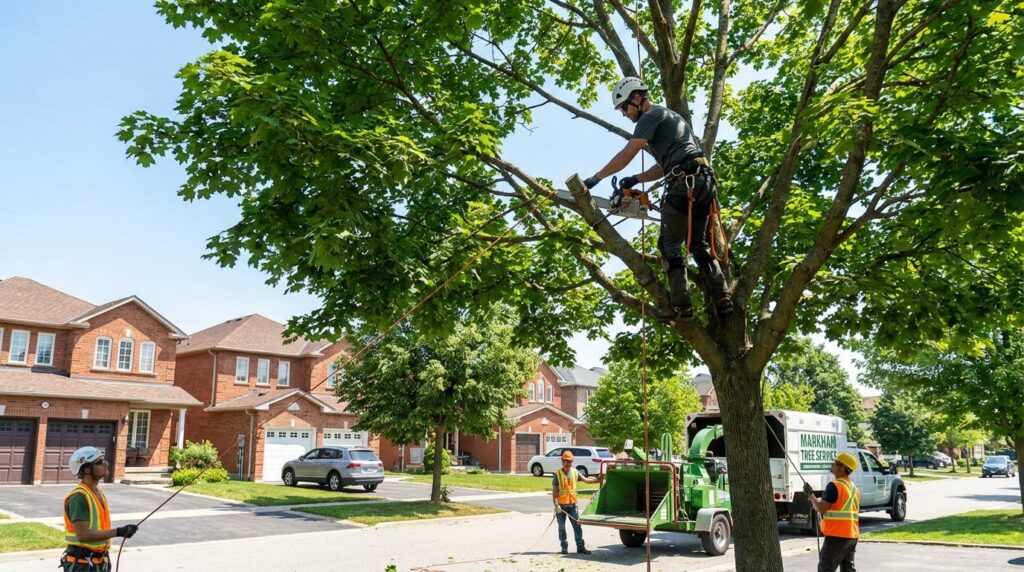 Best Time of Year for Tree Removal in Ontario: Complete Markham Guide - Professional tree removal Toronto