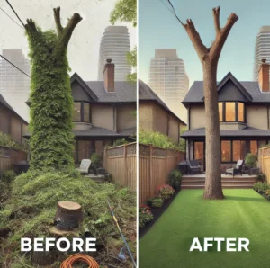 Tree Removal in Bloor West Village 