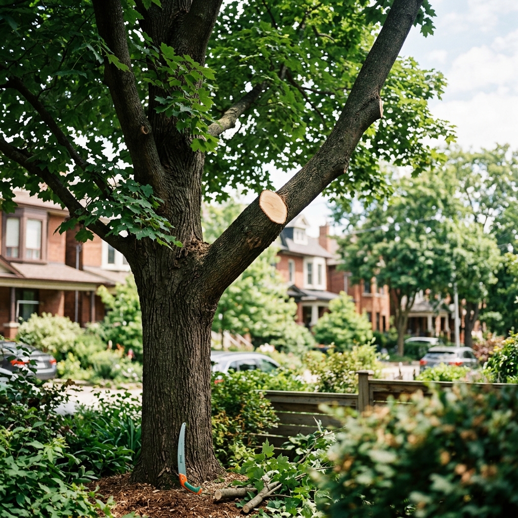 Professional tree removal and pruning services in Toronto
