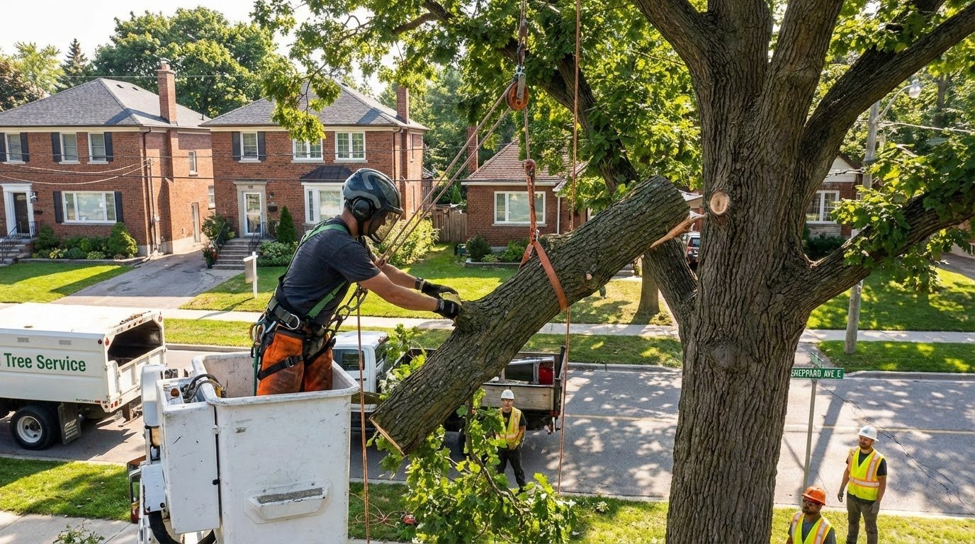 Tree Roots Damaging Foundation Toronto: Complete Guide for North York Homeowners - Professional tree removal Toronto