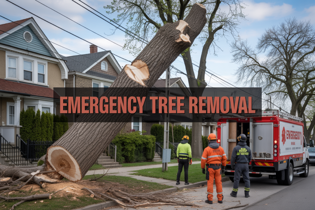 7 Signs You Need Emergency Tree Removal in Toronto