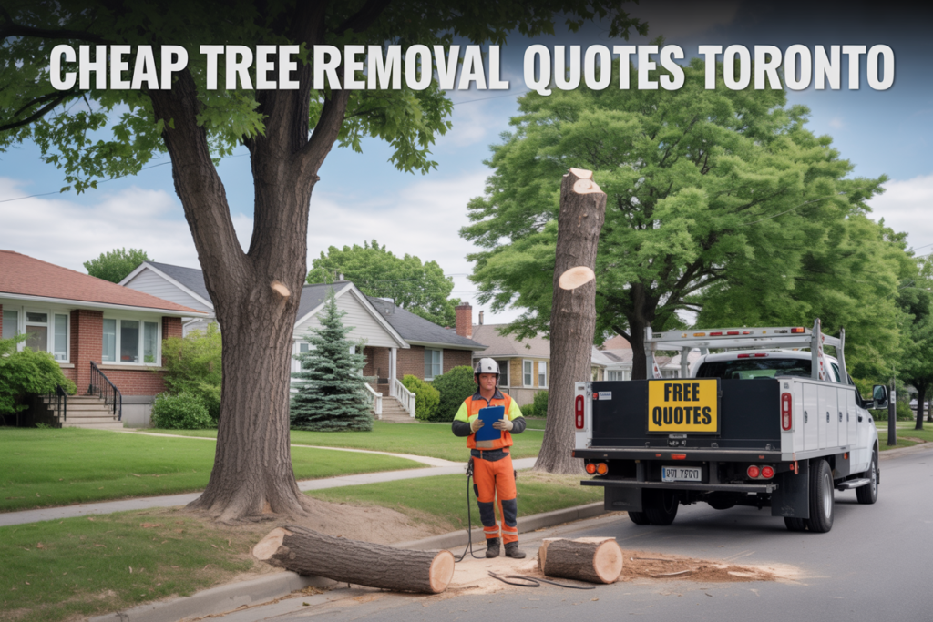 5 Ways to Get Cheap Tree Removal Quotes in Toronto