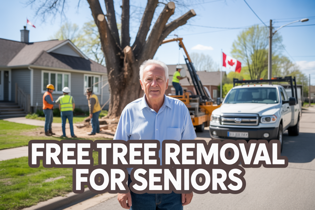 7 Ways Seniors Get Trees Removed Completely Free in Canada