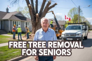 7 Ways Seniors Get Trees Removed Completely Free in Canada