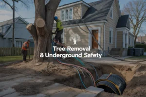 Can tree removal damage my foundation or underground utilities in Toronto