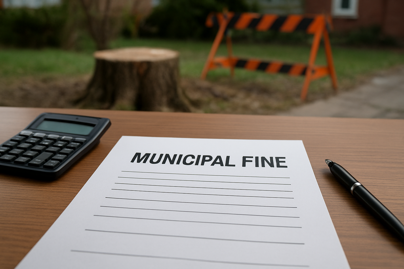 What is the fine for tree removal in Toronto?