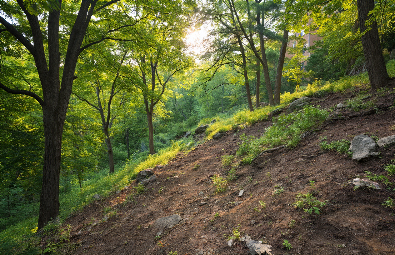 Toronto ravine lot tree protection