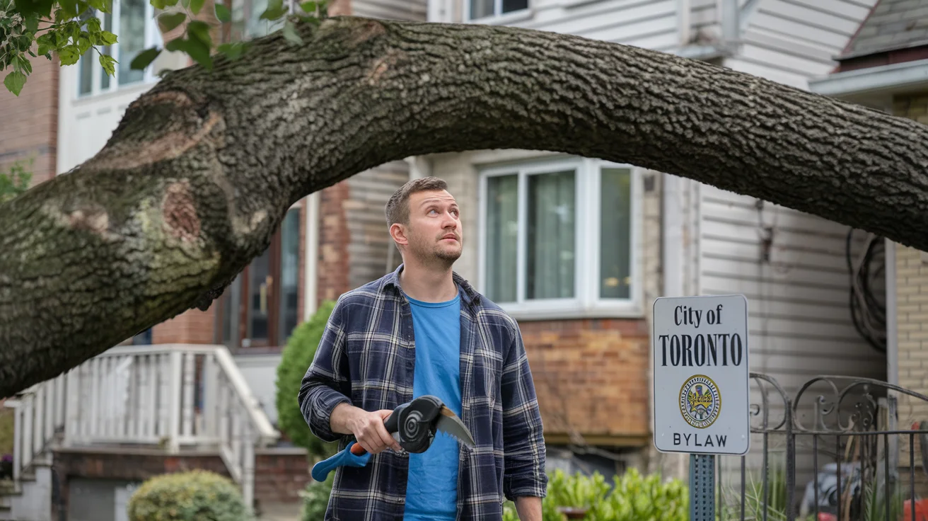 Can I cut tree branches overhanging my property in Toronto?