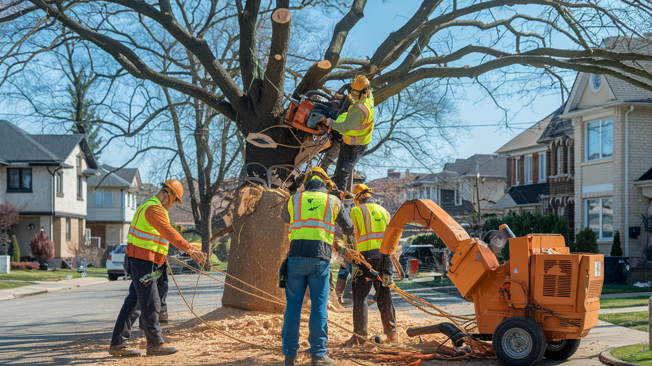 Professional Tree Removal Process