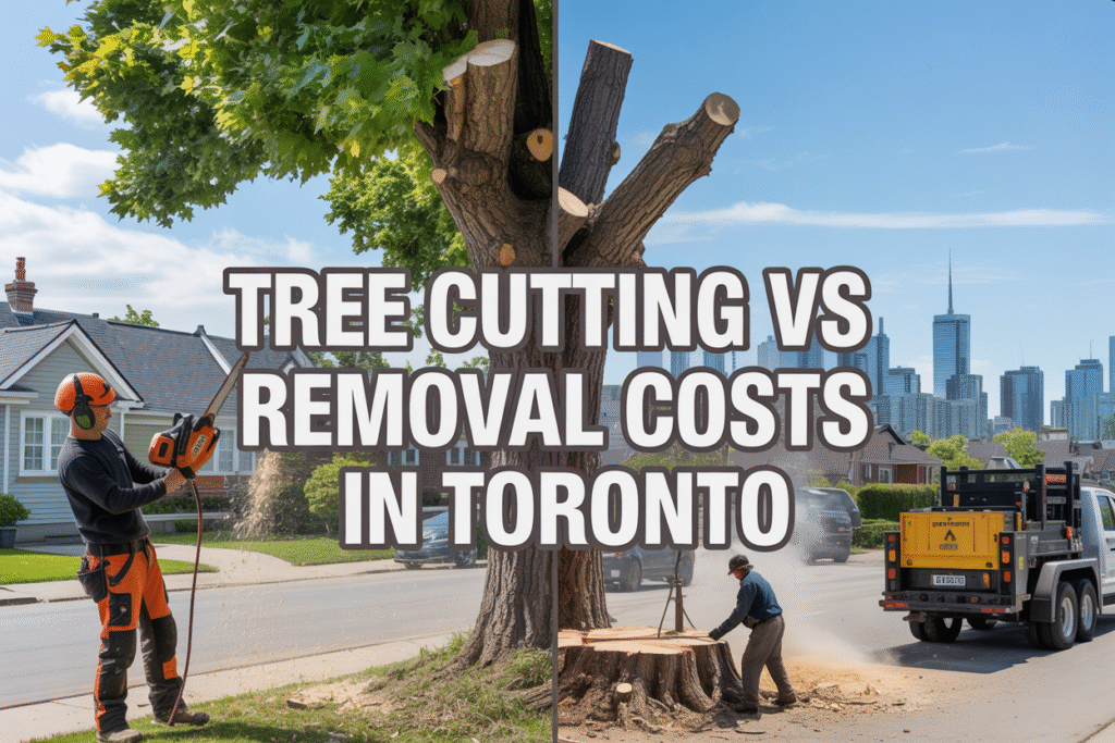 Is it cheaper to cut or remove a tree in Toronto