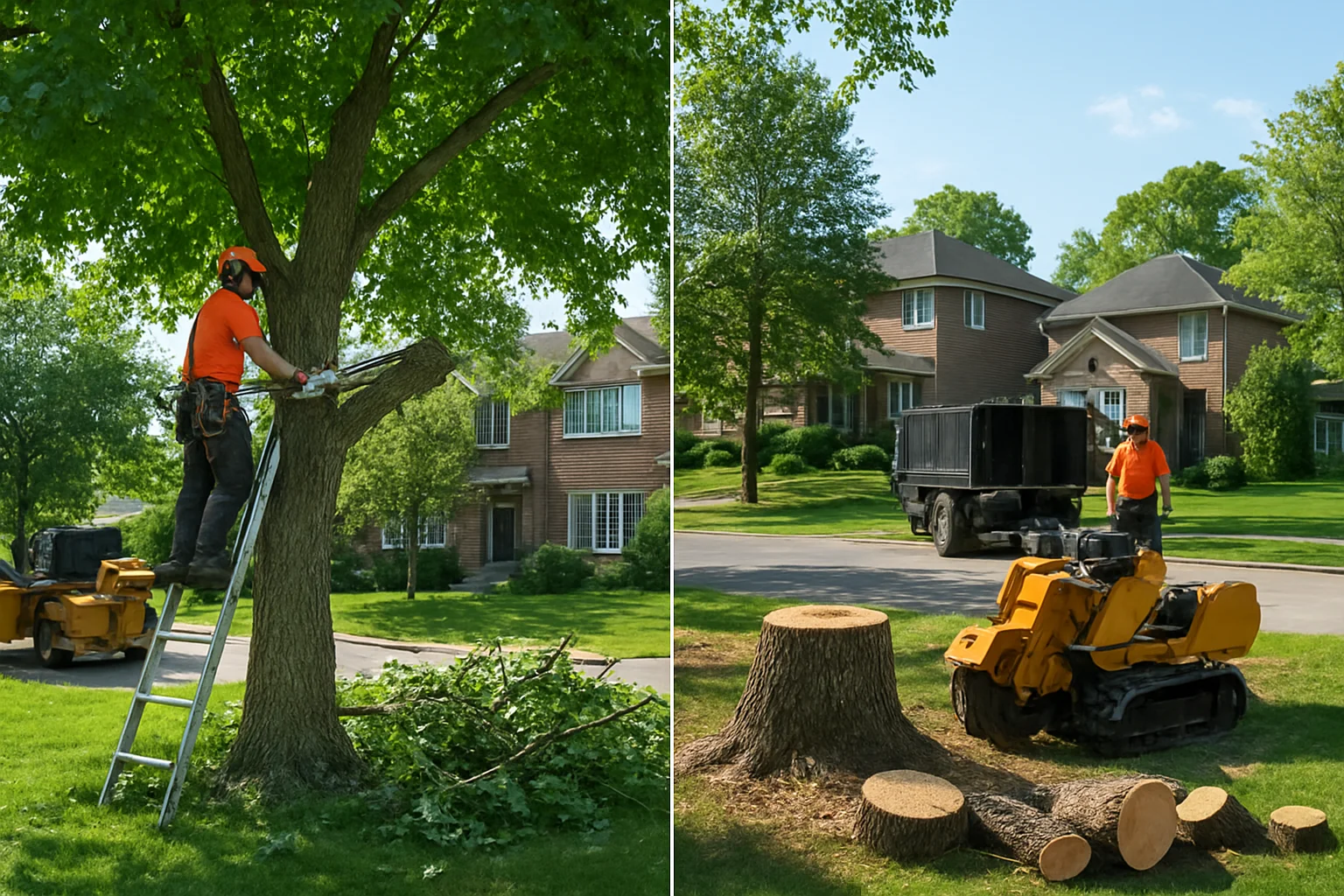 Understanding the Difference Between Tree Cutting and Tree Removal