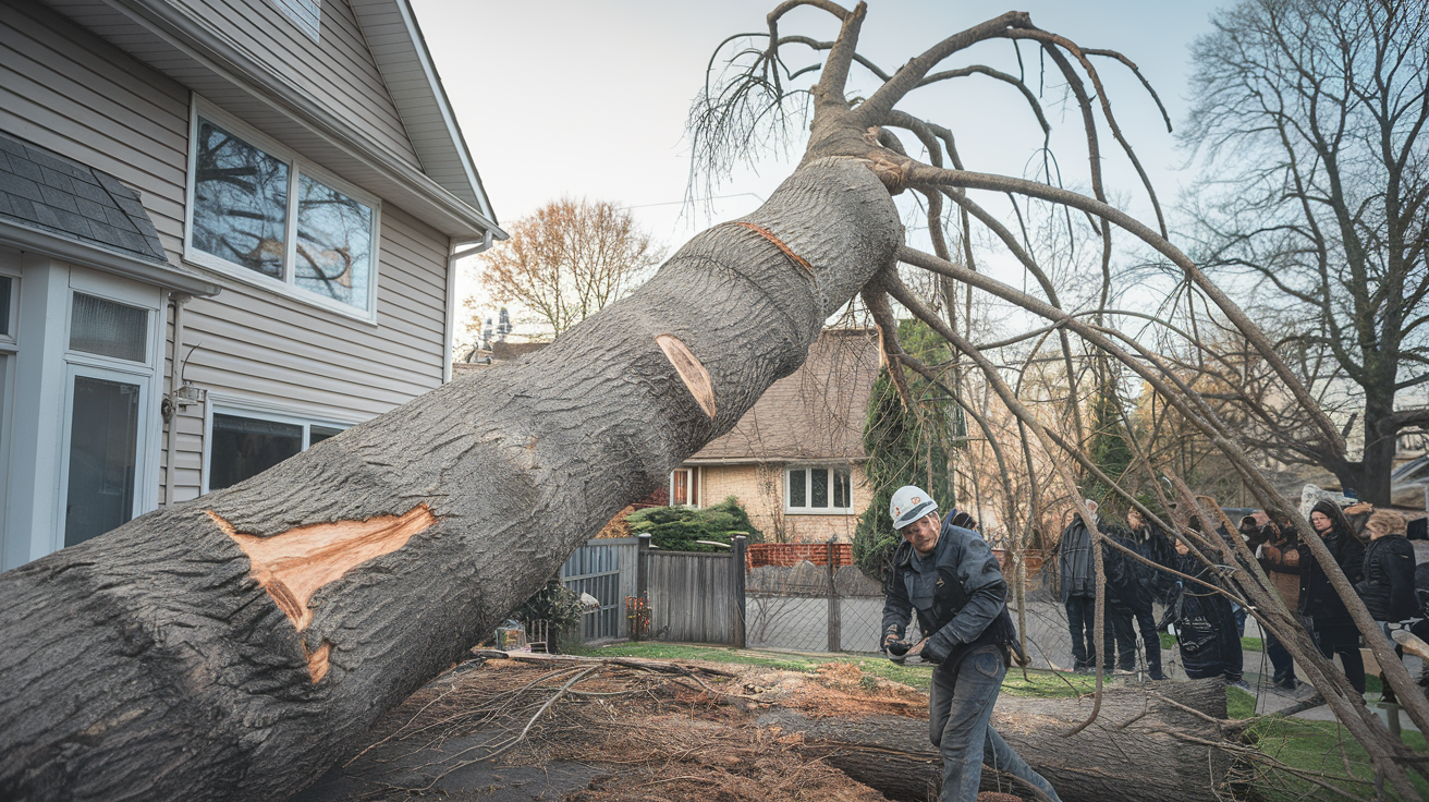Removing Toronto Spruce Trees Near Houses